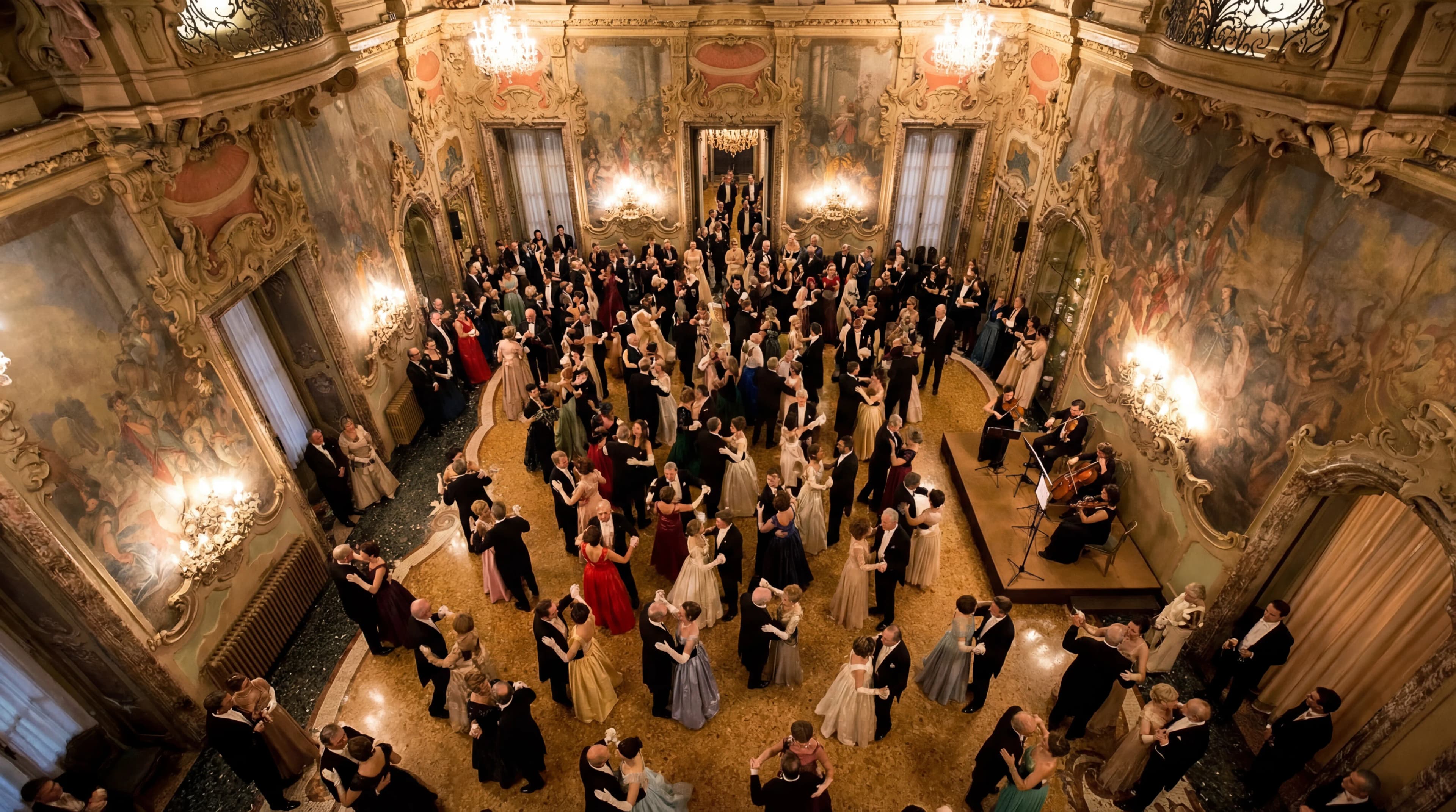 Private Ballroom Event Setting